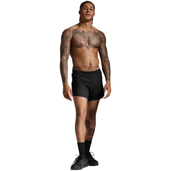 2XU Mens Light Speed 5in Shorts - Black/Black Reflective