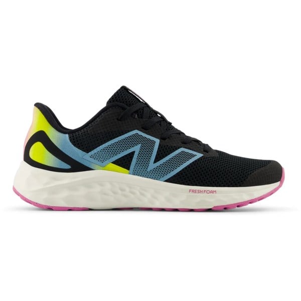 New Balance Fresh Foam Arishi v4 Velcro- Kids Running Shoes - Black/Yellow/Blue