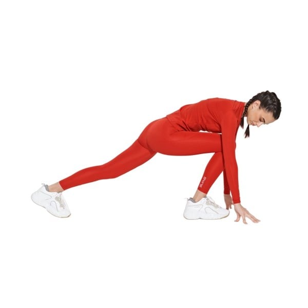 Skins Series-2 Womens Compression Long Tights - Red