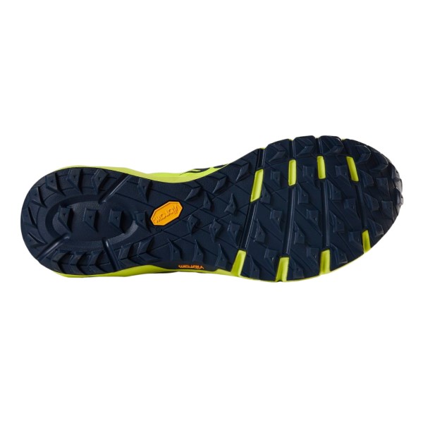 Salming Trail 6 - Mens Trail Running Shoes - Safety Yellow/NavyBlue