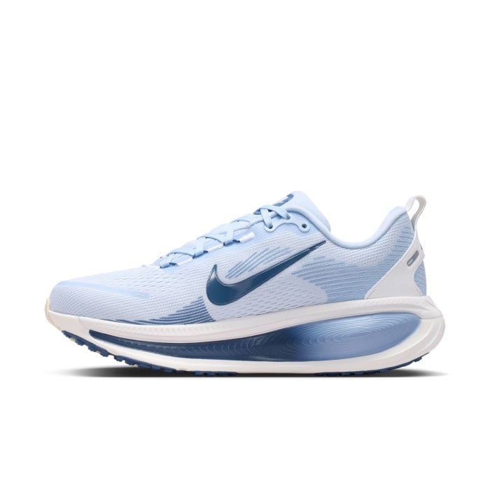 Nike Vomero 18 - Womens Running Shoes - Hydrogen Blue/Mystic Navy-Aluminum - image 3