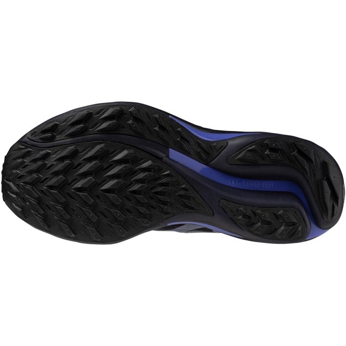 Mizuno Wave Rider GTX 3 - Womens Trail Running Shoes - Odyssey Grey/Icelandic Blue/Iris Bloom