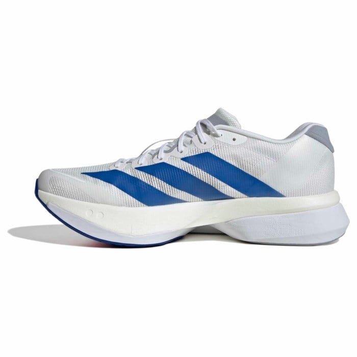 adidas Adizero Boston 13 - Mens Running Shoes - Cloud White/Team Royal Blue/Halo Silver