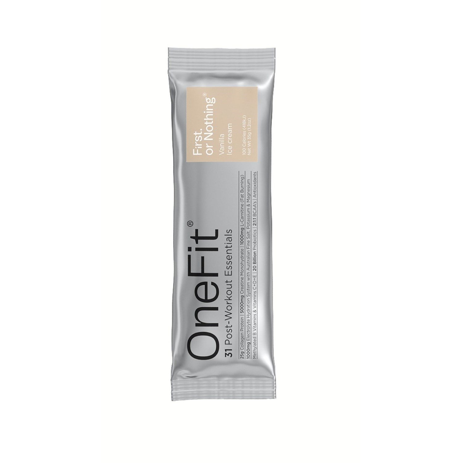 OneFit Recovery 35g Sachet - Vanilla Ice Cream