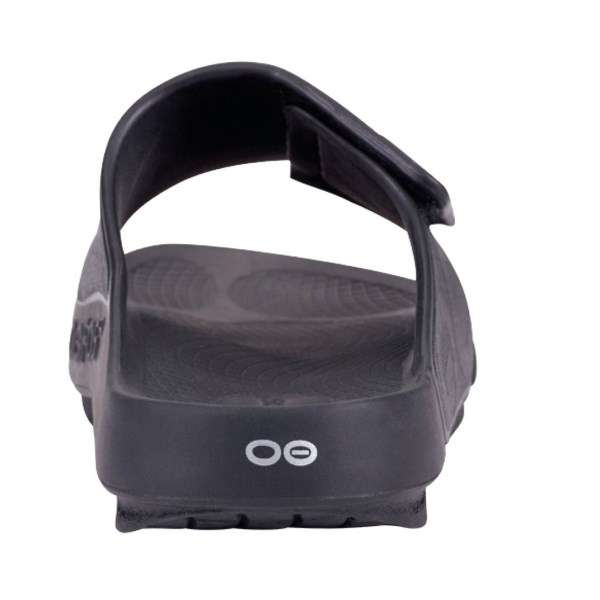 OOFOS OOAHH Sport Flex - Unisex Recovery Slides - Black Matte
