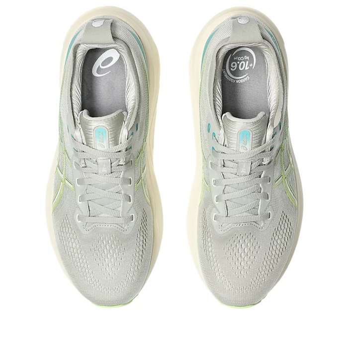 Asics Gel Kayano 31 - Mens Running Shoes - White/Sage/Birch