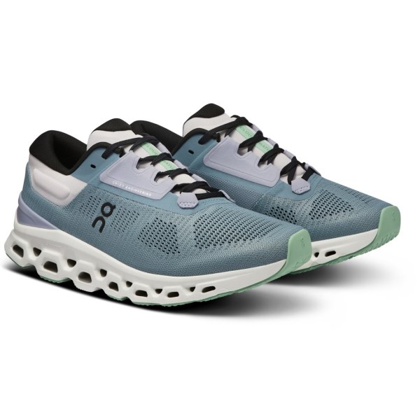 On Cloudstratus 3 - Womens Running Shoes - Wash/Nimbus