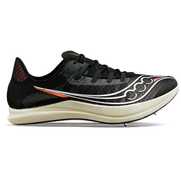 Saucony Terminal VT - Mens Middle Distance Track Spikes - Black/Vizi
