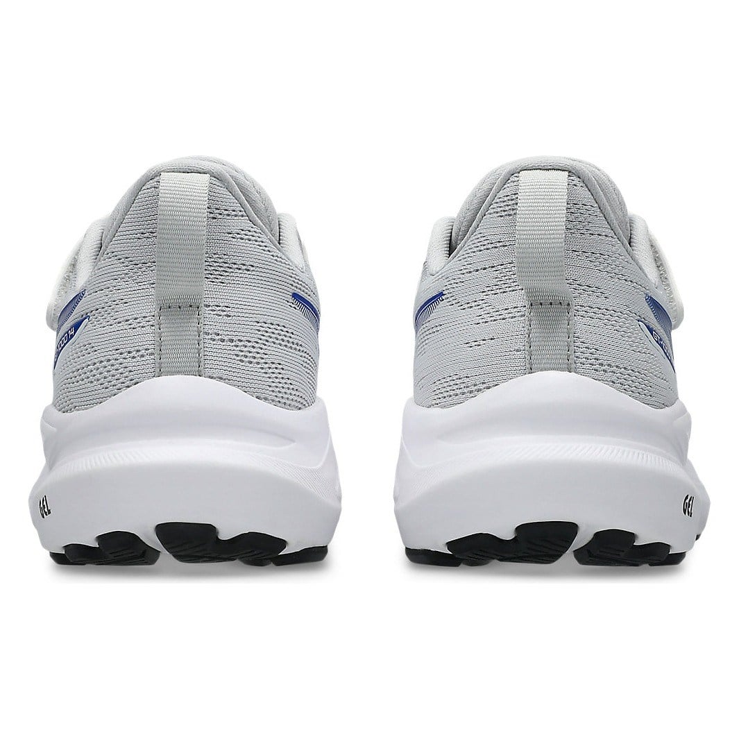 Asics GT-1000 14 PS - Kids Running Shoes - Concrete/Neon Blue - image 6