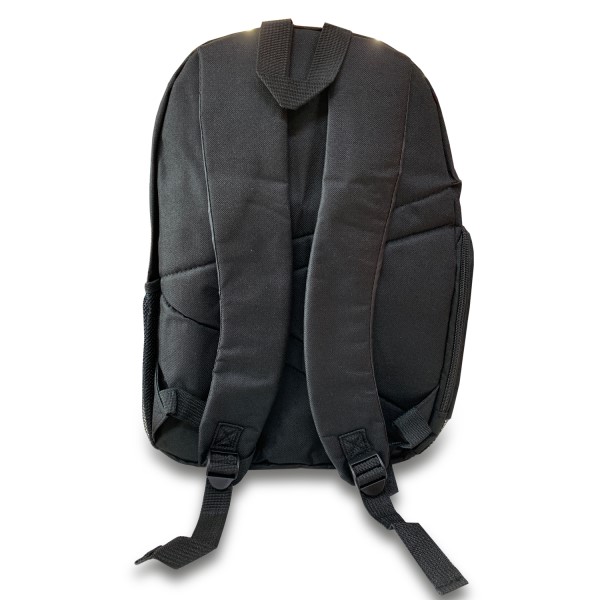 Sfida Football Kids Backpack Bag - Black/Red
