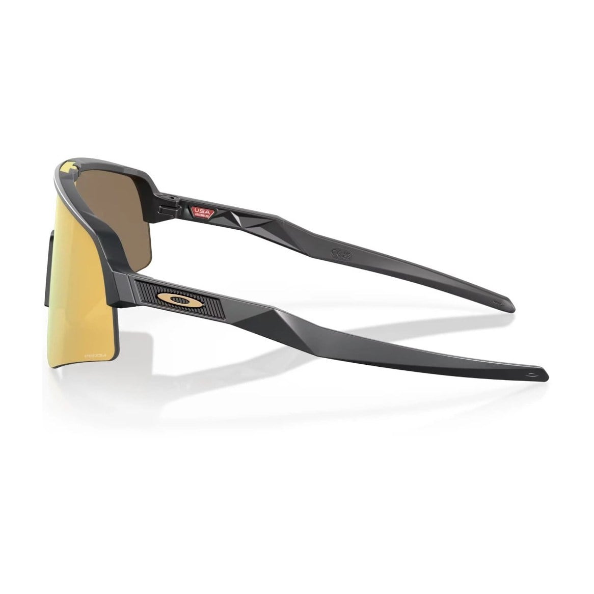Oakley Sutro Lite Sweep - Unisex Sunglasses - Matte Carbon/Prizm 24K - image 4