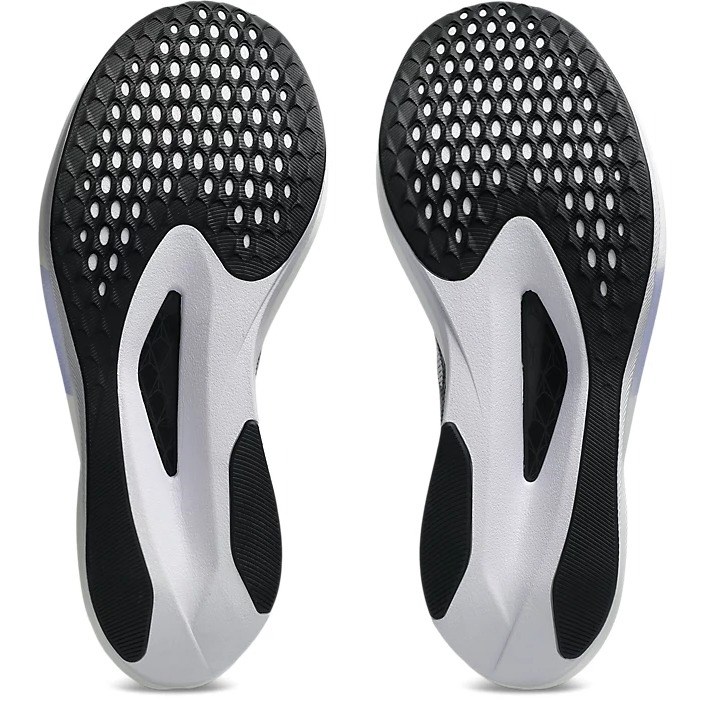 Asics Magic Speed 5 - Unisex Road Racing Shoes - White/Black