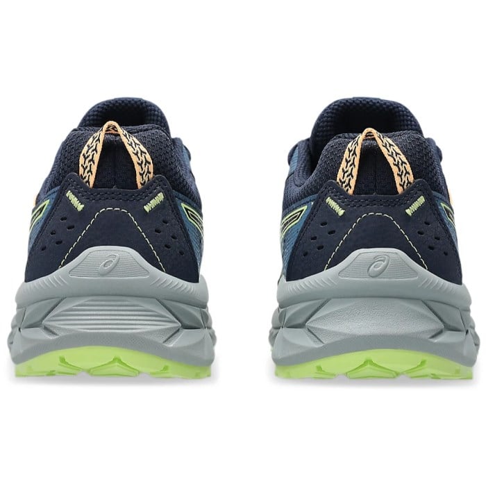 Asics Gel Venture 9 GS - Kids Trail Running Shoes - Midnight/Lime Green