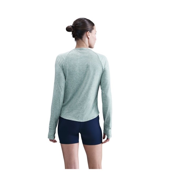 Nike Swift Dri-Fit UV Womens Long Sleeve Running Top - Cannon/Heather
