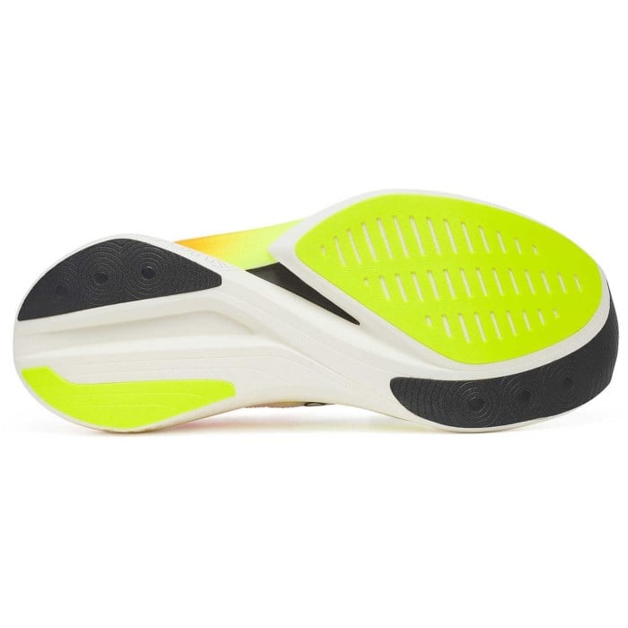Saucony Endorphin Elite 2 - Unisex Racing Shoes - White/Vo2/Yellow/Orange