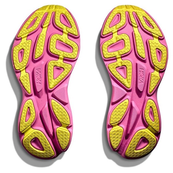 Hoka Bondi 8 - Womens Running Shoes - Castlerock/Strawberry