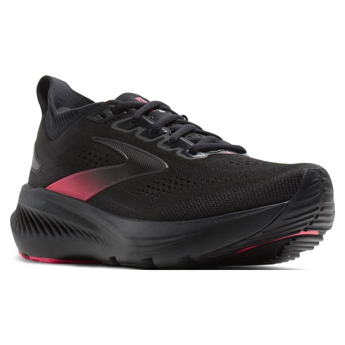 Brooks Glycerin GTS 23 - Mens Running Shoes - Pink Engine/Black/Diva Pink - image 2