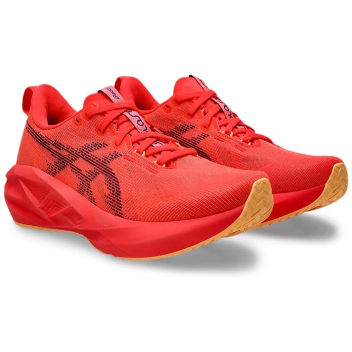 Asics NovaBlast 5 - Womens Running Shoes - Flash Red/Edo Purple
