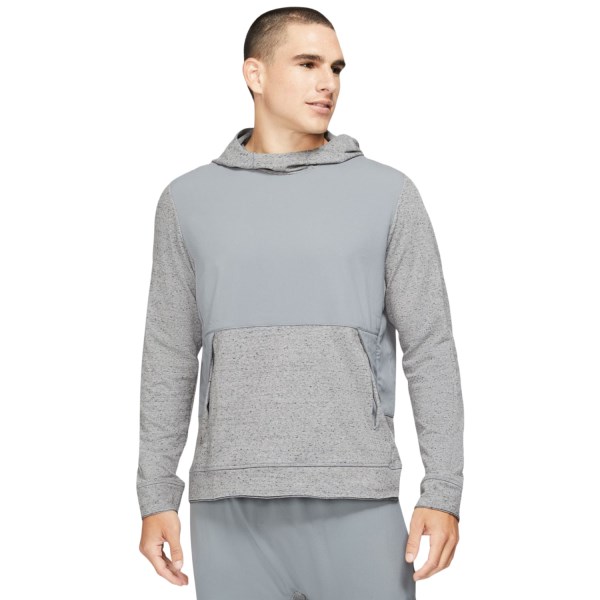 Nike Yoga Dri-Fit Mens Training Jacket - Dark Grey/Heather/Iron Grey/Smoke Grey/Black