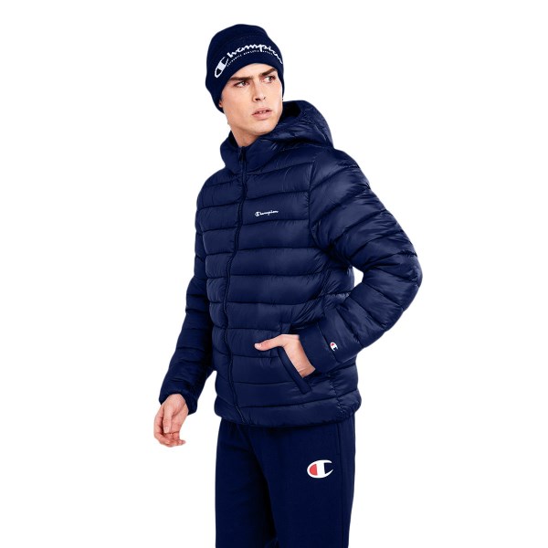 Champion Mens Puffer Jacket - Navy