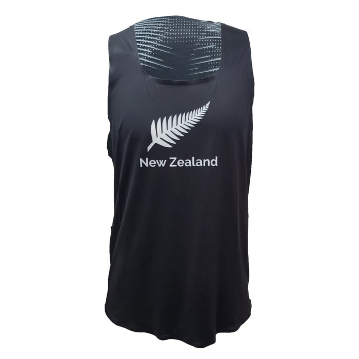 SUB4 New Zealand Team Singlet - Mens - New Zealand Print