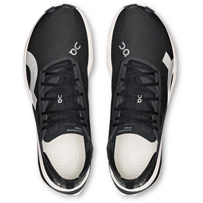 On Running Cloudboom Strike - Womens Road Racing Shoes - Black/White