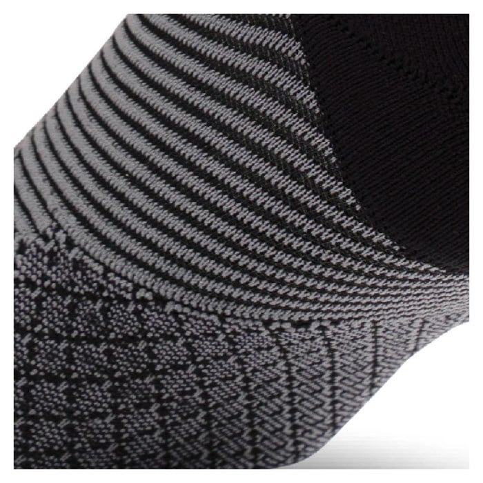 Lightfeet Plantar Fasciitis Quarter Crew Socks - Black - image 6