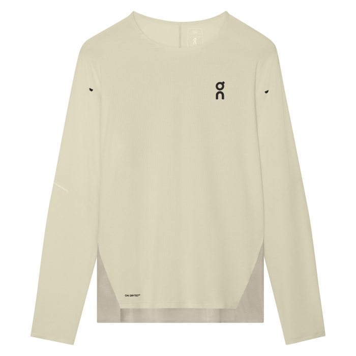 On Running Performance Long-T Mens Running Top - Hare/Brume - image 5