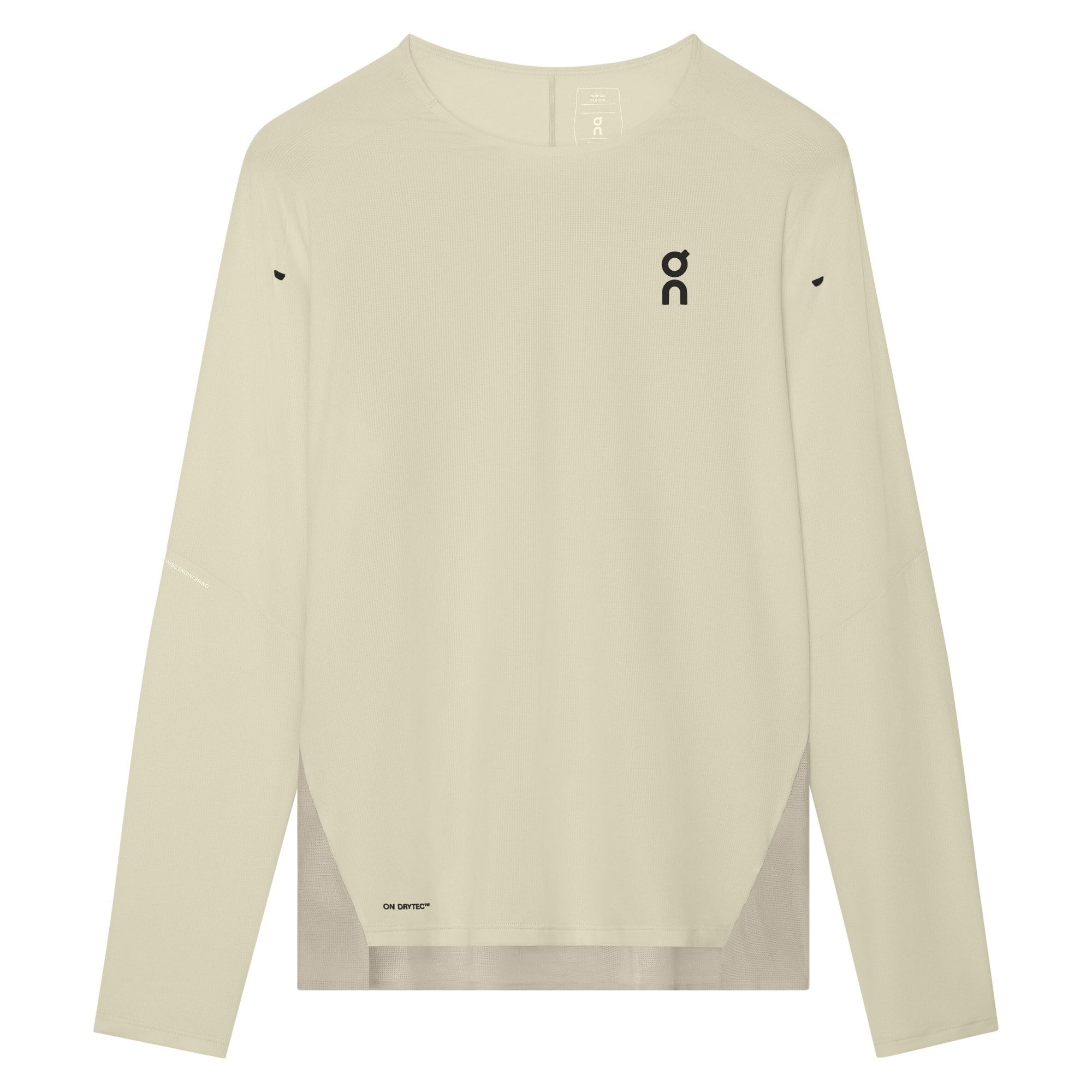 On Running Performance Long-T Mens Running Top - Hare/Brume - image 5