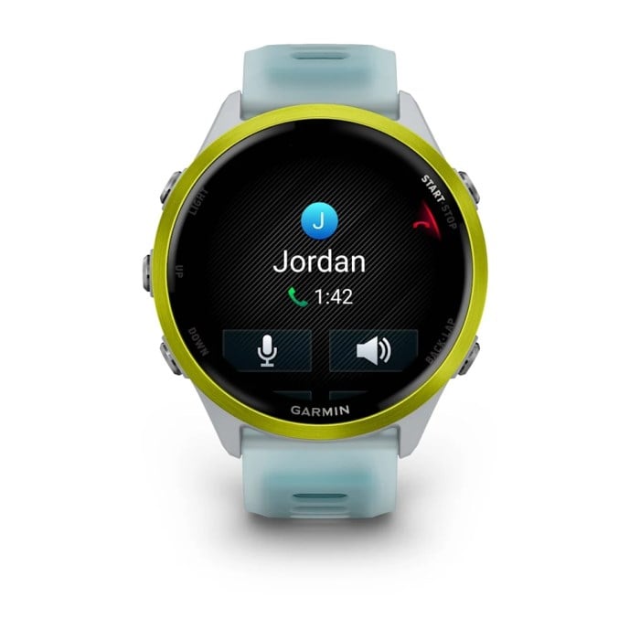 Garmin Forerunner 570 47mm - Advanced GPS Running Smartwatch - Amp Yellow/Whitestone/Turquoise