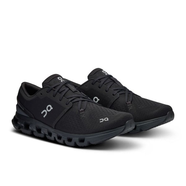On Cloud X 4 - Mens Running Shoes - Black/Eclipse