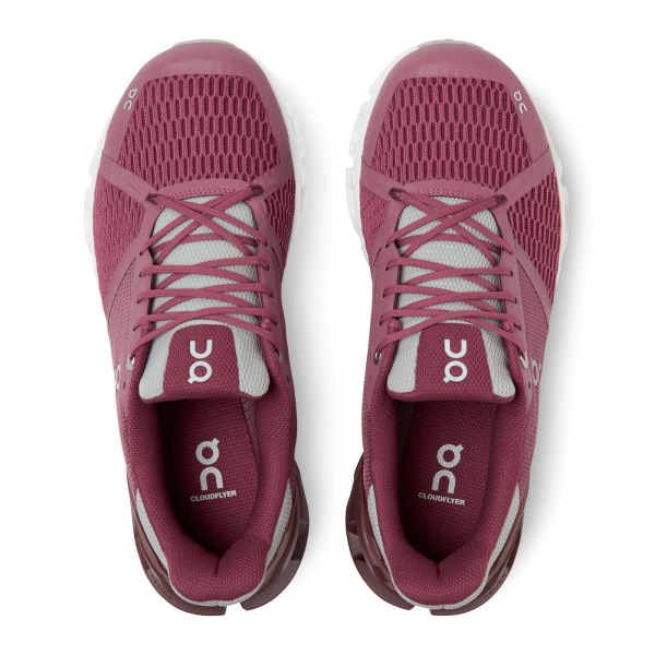 On Cloudflyer - Womens Running Shoes - Magenta/Mulberry