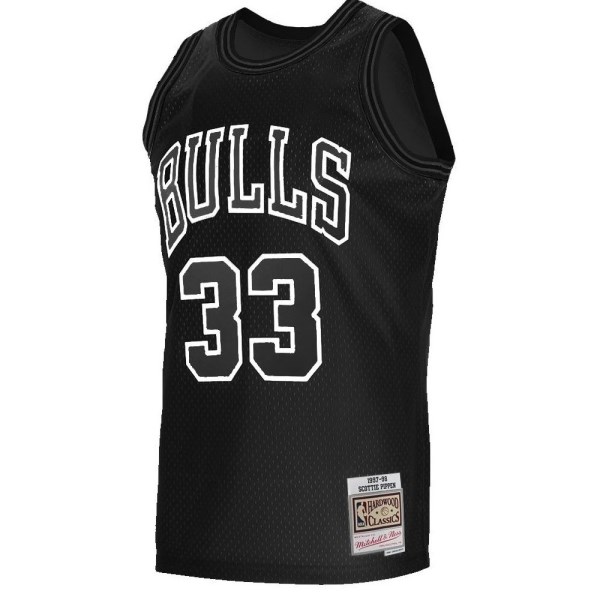 Mitchell & Ness Chicago Bulls Scottie Pippen 1997-98 NBA Swingman Mens Basketball Jersey - Black