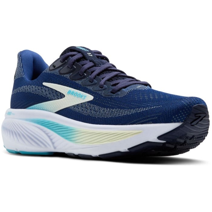 Brooks Ghost 17 - Womens Running Shoes - Navy/Green/Turquoise