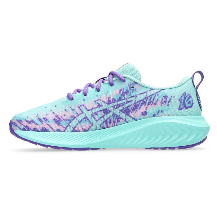 Asics Gel Noosa Tri 16 GS - Kids Running Shoes - Illuminate Mint/Radiant Amethyst - image 3