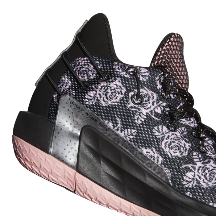 Adidas Dame 7 GCA - Mens Basketball Shoes - Core Black/Glory Pink/Silver Metalic