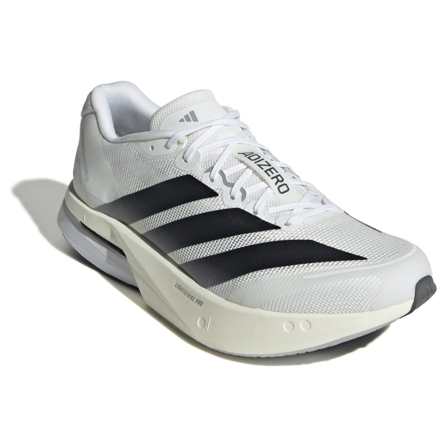 adidas Adizero Boston 13 - Mens Running Shoes - Cloud White/Core Black/Dash Grey - image 6