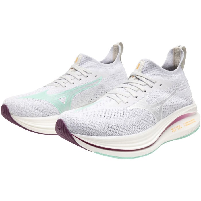 Mizuno Neo Zen - Womens Running Shoes - Nimbus Cloud/White/Ice Green