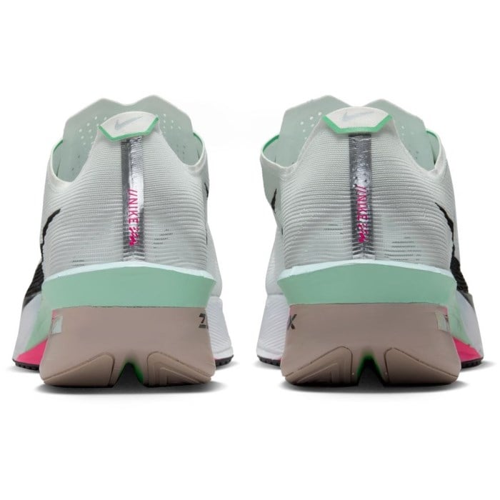 Nike ZoomX Vaporfly 4 - Mens Racing Shoes - White/Black/Hyper Pink/Mint Foam