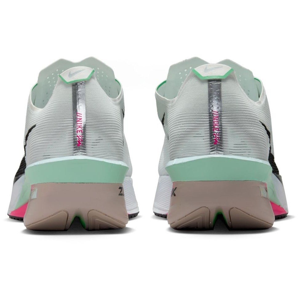 Nike ZoomX Vaporfly 4 - Mens Racing Shoes - White/Black/Hyper Pink/Mint Foam