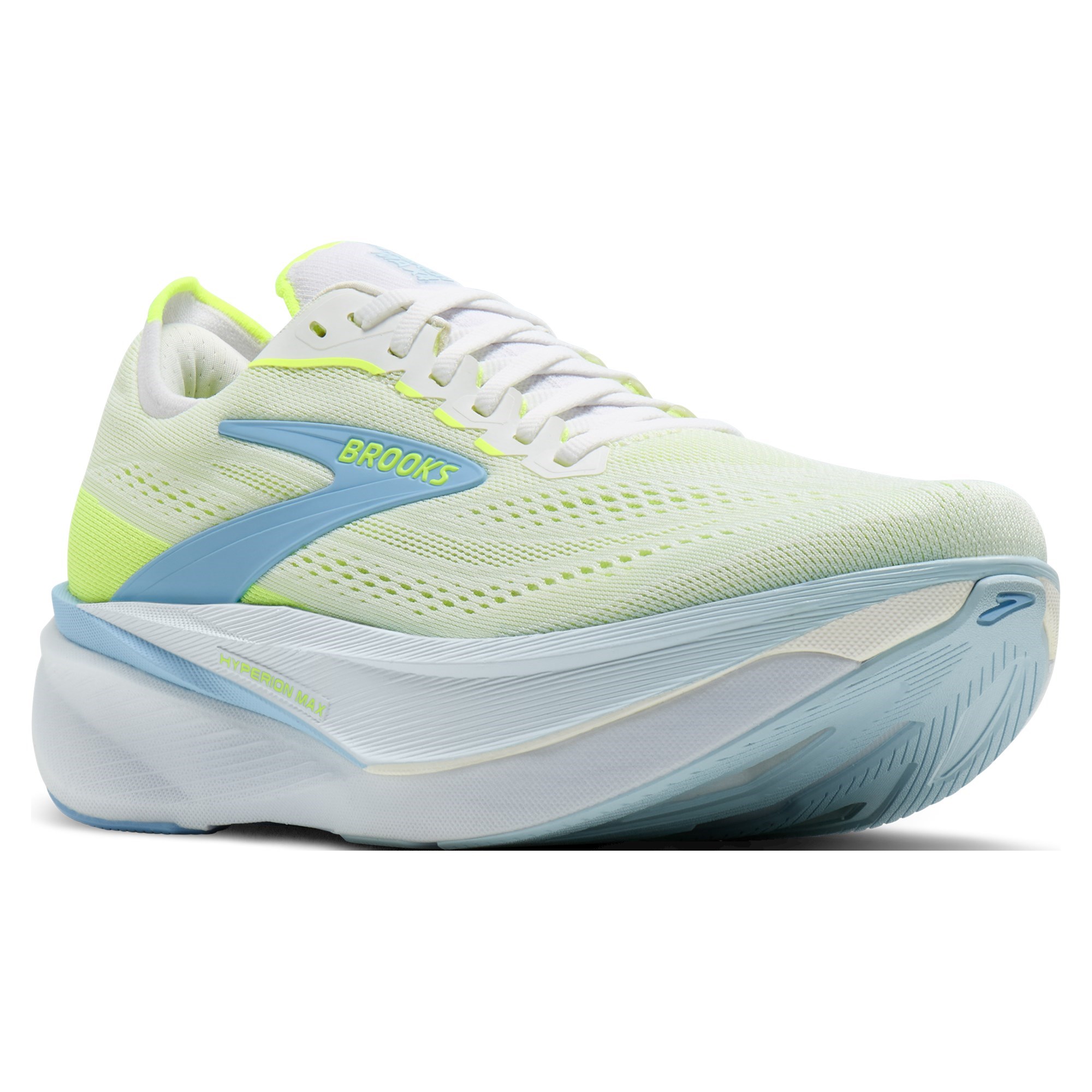 Brooks Hyperion Max 4 - Womens Running Shoes - White/Blue/Nightlife - image 2