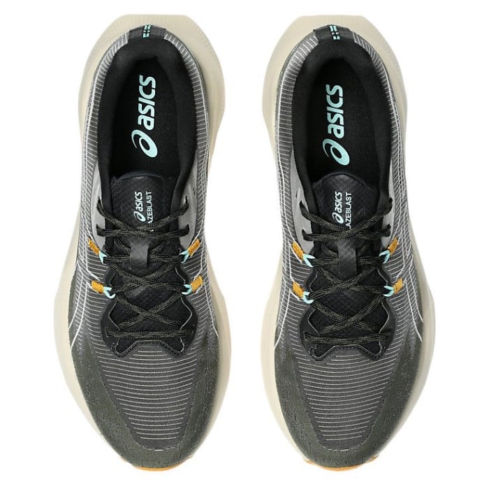 Asics Blazeblast - Mens Trail Running Shoes - Black/Sandstorm - image 3