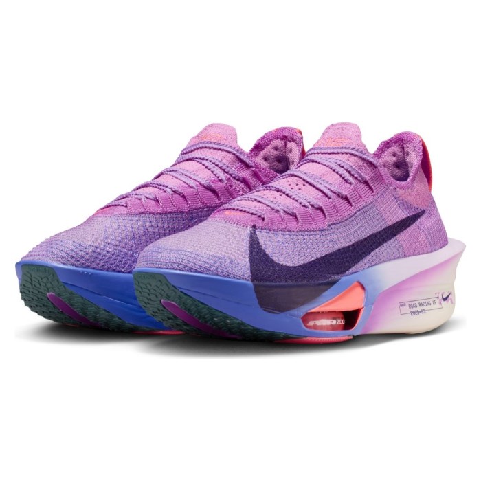 Nike Air Zoom Alphafly 3 - Womens Racing Shoes - Fuchsia Glow/Purple Dynasty