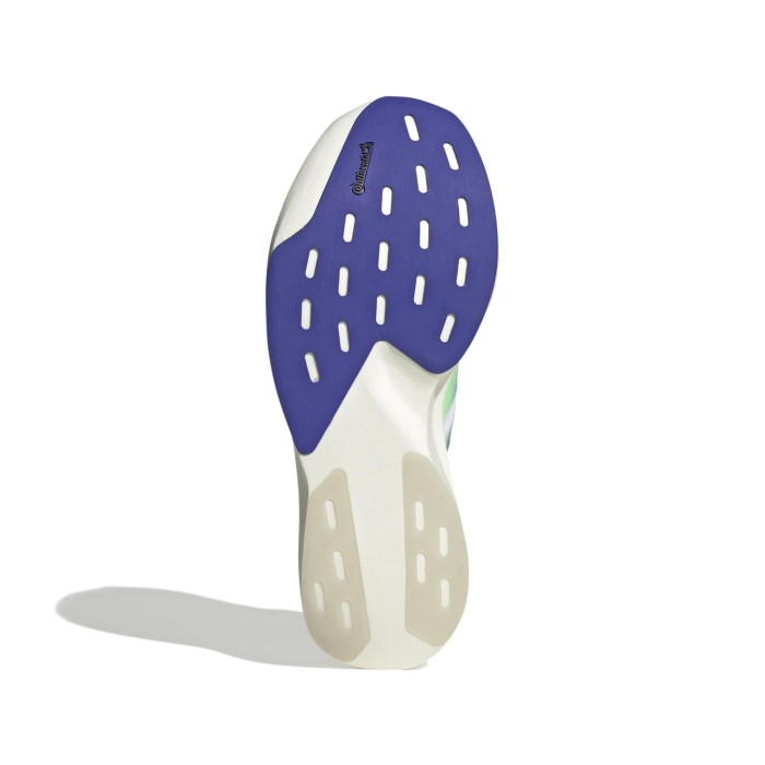 adidas Adizero Evo SL Woven - Mens Running Shoes - White/Beam Green/Chalk White - image 5
