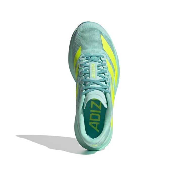 adidas Adizero Evo SL - Womens Running Shoes - Semi Flash Aqua/Lucid Lemon/Mint Ton