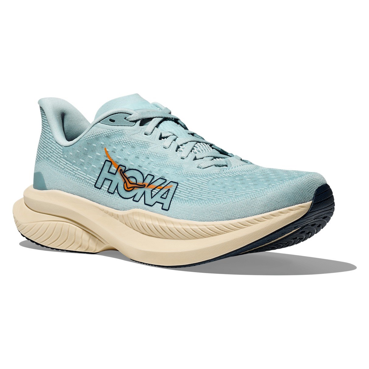 Hoka Mach 6 - Mens Running Shoes - Clear Sea/Sea Water