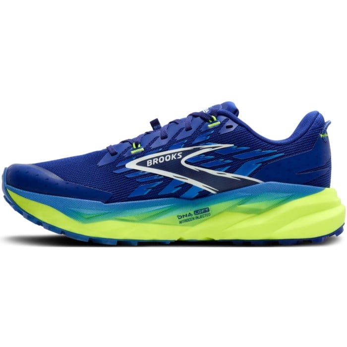 Brooks Cascadia 19 - Mens Trail Running Shoes - Surf The Web/Nigthlife/White