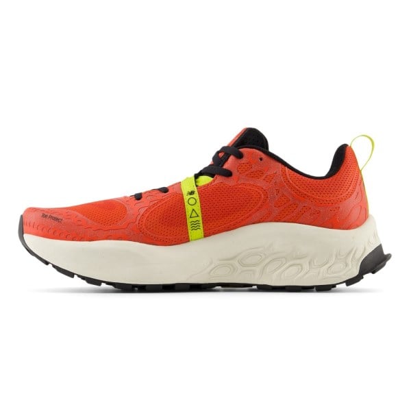 New Balance Fresh Foam Hierro v8 - Mens Trail Running Shoes - Neo Flame/Tea Tree/Angora