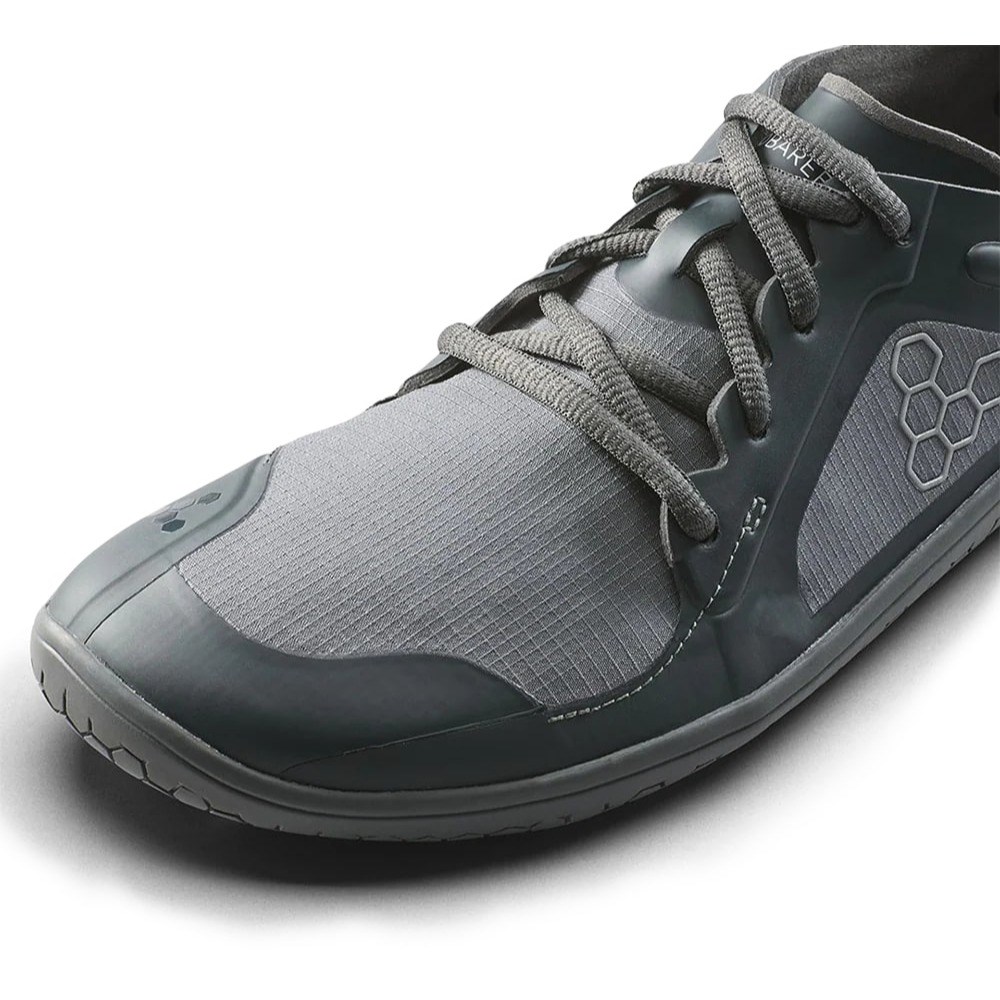 Vivobarefoot Primus Lite IV All Weather - Mens Running Shoes - Dark Shadow