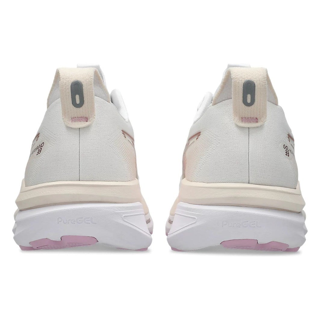 Asics Gel Kayano 33 - Womens Running Shoes - White/Hazy Lilac - image 5